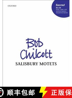 【3-4周达】Salisbury Motets: Vocal score [9780193368842]