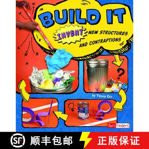 预订 精装 Build It: Invent New Structures and Contraptions [9781429676359]