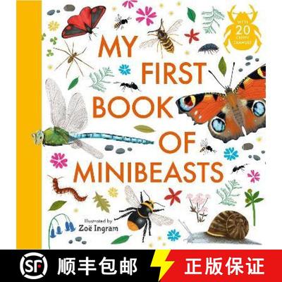【3-4周达】My First Book of Minibeasts [9781529501025]