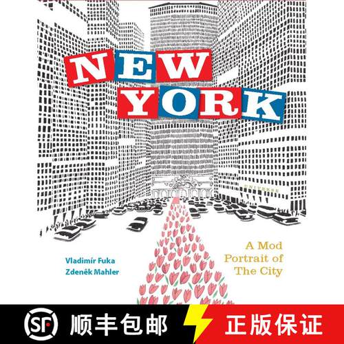 【3-4周达】精装 New York: A Mod Portrait of the City [9780789327277]