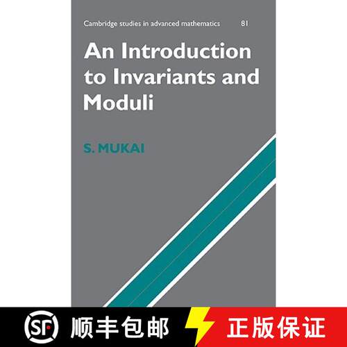 【3-4周达】精装 An Introduction to Invariants and Moduli [9780521809061]