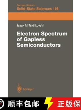 【3-4周达】Electron Spectrum of Gapless Semiconductors [9783642643910]