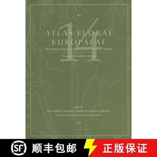 预订 Atlas Florae Europaeae, Volume 14 [English] [9789519108155]