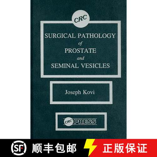 【3-4周达】精装 Surgical Pathology of Prostate and Seminal Vesicles [9780849348044]