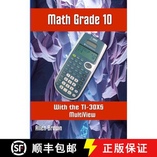 【3-4周达】Math Grade 10 with the TI-30XS MultiView [9781326235284]