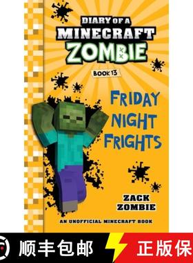 【3-4周达】Diary of a Minecraft Zombie, Book 13: Friday Night Frights [9781943330812]