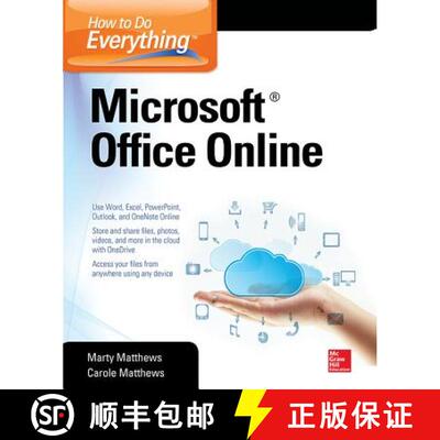 【3-4周达】How to Do Everything: Microsoft Office Online [9780071850070]