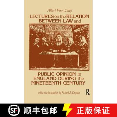 【3-4周达】精装 Lectures on the Relation Between Law and Public Opinion in England During the Ninetee... [9781138527102]