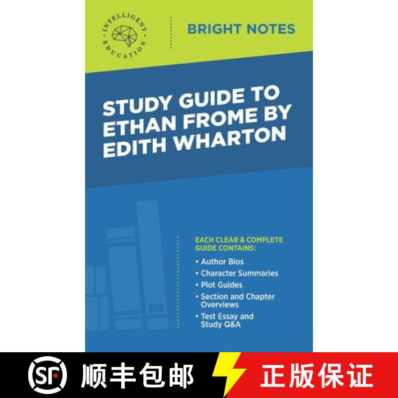 【3-4周达】Study Guide to Ethan Frome by Edith Wharton [9781645420866]
