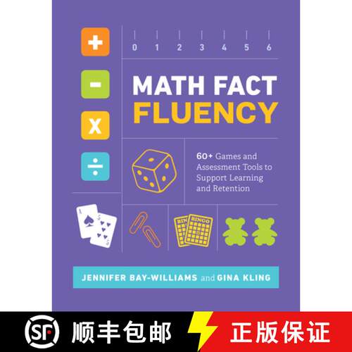 【3-4周达】Math Fact Fluency: 60+ Games and Assessment Tools to Support Learning and Retention [9781416626992]