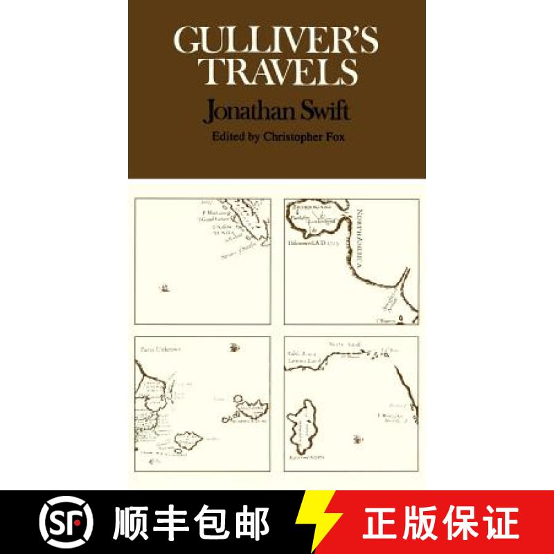 【3-4周达】Gulliver's Travels by Jonathan Swift [9780312102845]