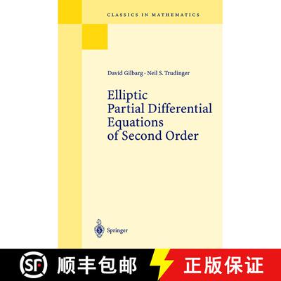 现货 二阶椭圆型偏微分方程 Elliptic Partial Differential Equations of Second Order [9783540411604]