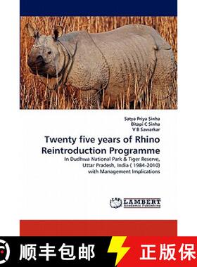 预订 Twenty Five Years of Rhino Reintroduction Programme [9783844311259]