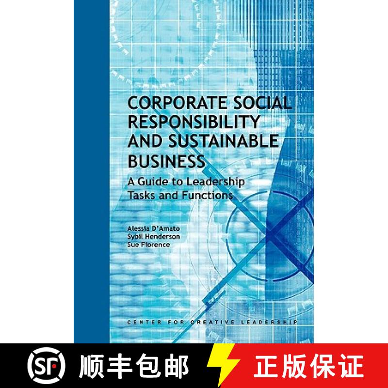 【2-3周达】Corporate Social Responsibility and Sustainable Business: A Guide to Leadership Tasks and ... [9781604910636]