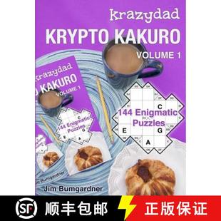 Volume 4周达 Krypto Puzzles 9781946855138 144 Kakuro Krazydad Enigmatic