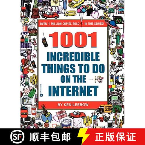 【3-4周达】1001 Incredible Things to Do on the Internet [9780446678810]