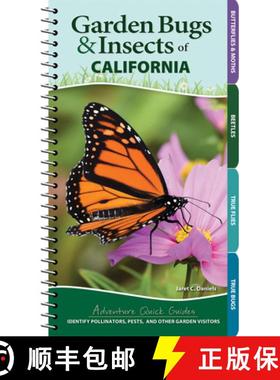 【3-4周达】Garden Bugs & Insects of California : Identify Pollinators, Pests, and Other Garden Visitors [9781647552947]