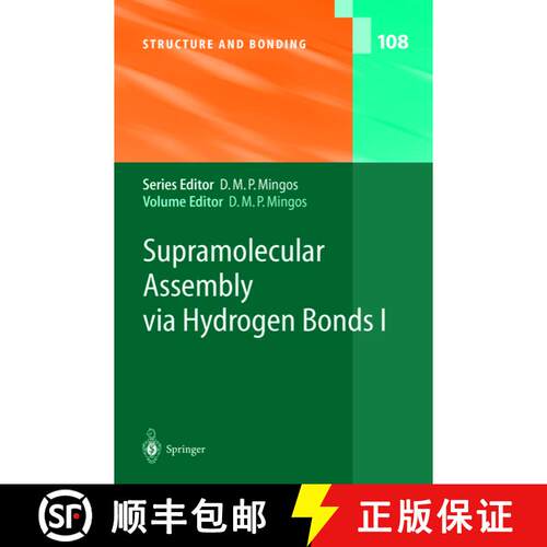 【3-4周达】Supramolecular Assembly via Hydrogen Bonds I (Softcover reprint of the original 1st ed. 2004) [9783642057519]