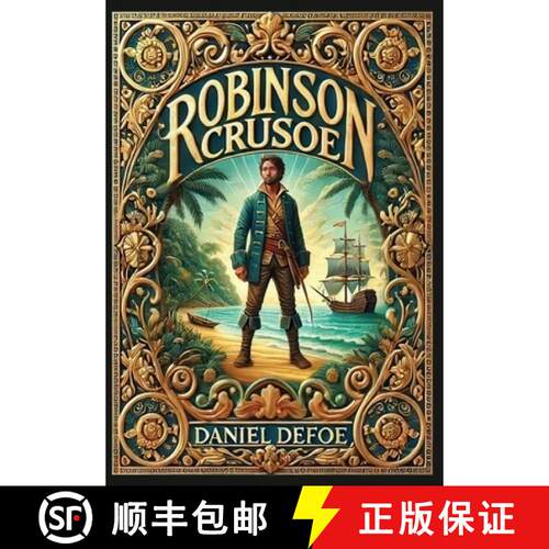 【3-4周达】精装 Robinson Crusoe (Collector's Edition) (Laminated Hardback with Jacket) [9781998667031]