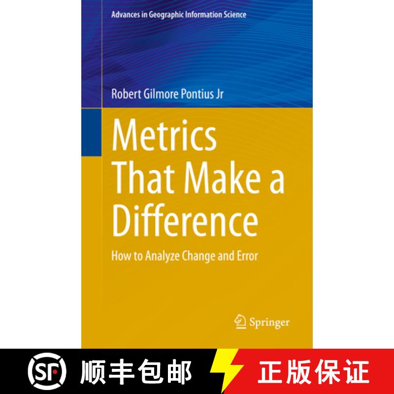 【3-4周达】Metrics That Make a Difference: How to Analyze Change and Error [9783030707644]