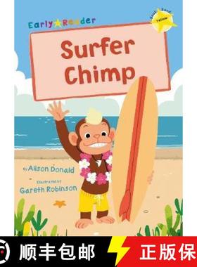 【3-4周达】Surfer Chimp: (Yellow Early Reader) [9781848866324]