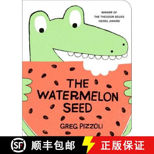 【3-4周达】The Watermelon Seed [Board Book] [9781484712368]