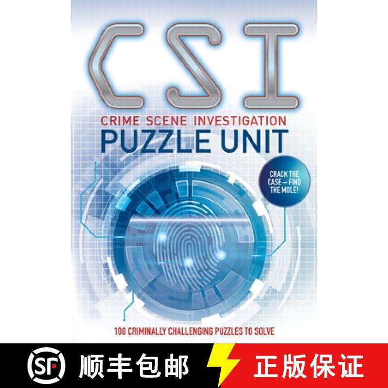 【3-4周达】Crime Scene Investigation - Puzzle Unit: Over 100 criminally challenging puzzles to solve [9781787394483]