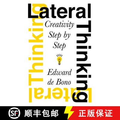【3-4周达】Lateral Thinking: Creativity Step by Step [9780060903251]