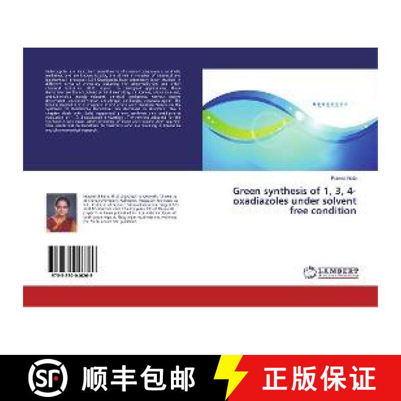 预订 Green synthesis of 1, 3, 4-oxadiazoles under solvent free condition [9783330046269]