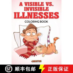 Invisible 9781683238249 4周达 Book Coloring Illnesses vs. Visible