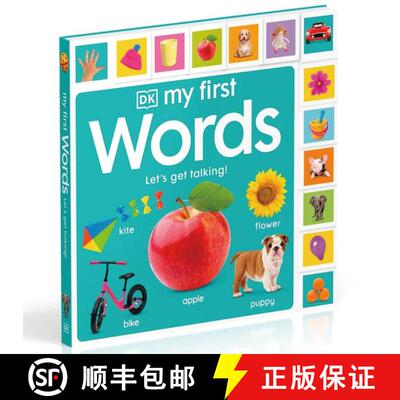 现货 宝宝启蒙单词书 My First Words: Let's Get Talking [9780241533376]
