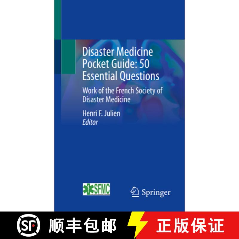 【3-4周达】Disaster Medicine Pocket Guide: 50 Essential Questions: Work of the French Society of Disa... [9783031006531]