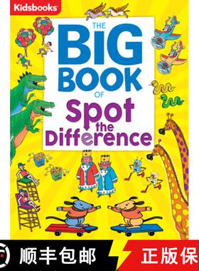 【3-4周达】The Big Book of Spot the Difference Backlist Inventory (Formerly 905-7) [9781628856859]