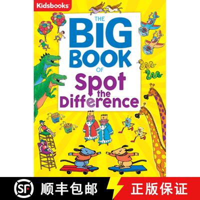 【3-4周达】The Big Book of Spot the Difference Backlist Inventory (Formerly 905-7) [9781628856859]