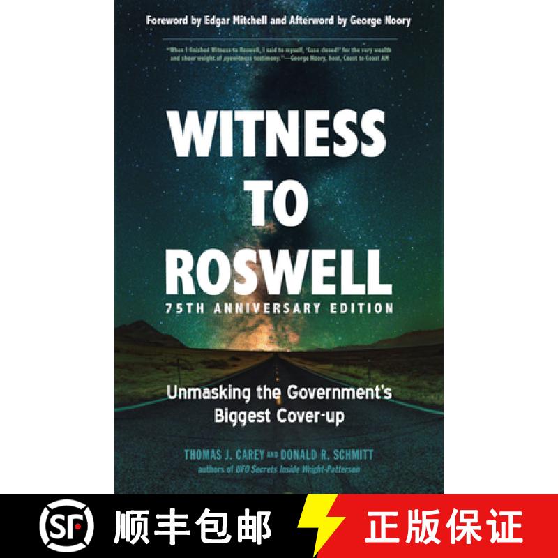 【2-3周达】Witness to Roswell - 75th Anniversary Edition: Unmasking the Government's Biggest Cover-Up [9781637480038]