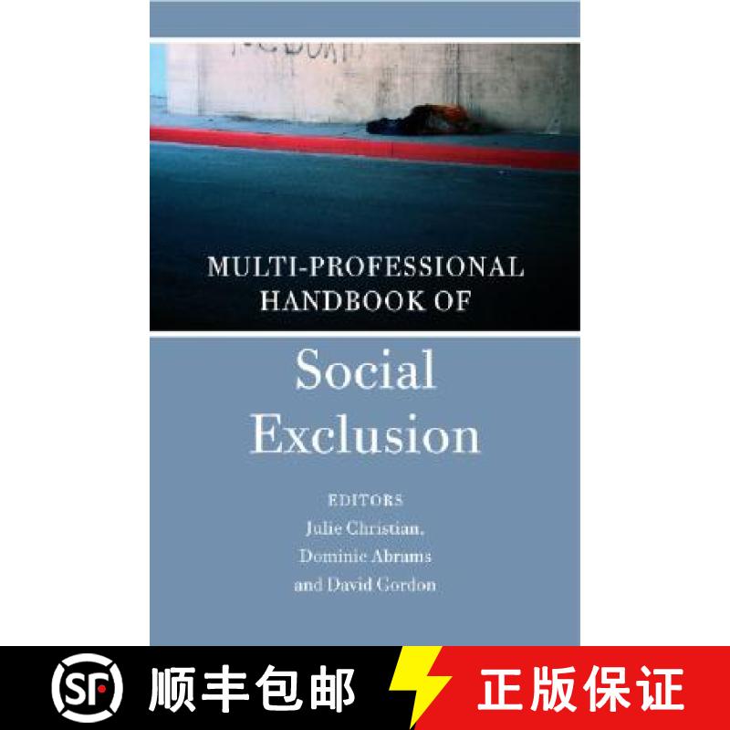 【3-4周达】Multidisciplinary Handbook Of Social Exclusion Research [Wiley心理学] [9780470095133]
