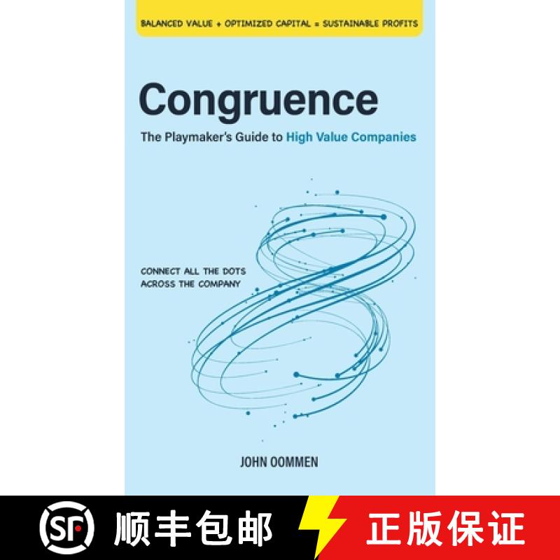 【3-4周达】精装 Congruence: The Playmaker's Guide to High Value Companies [9798986001241] - 实物图