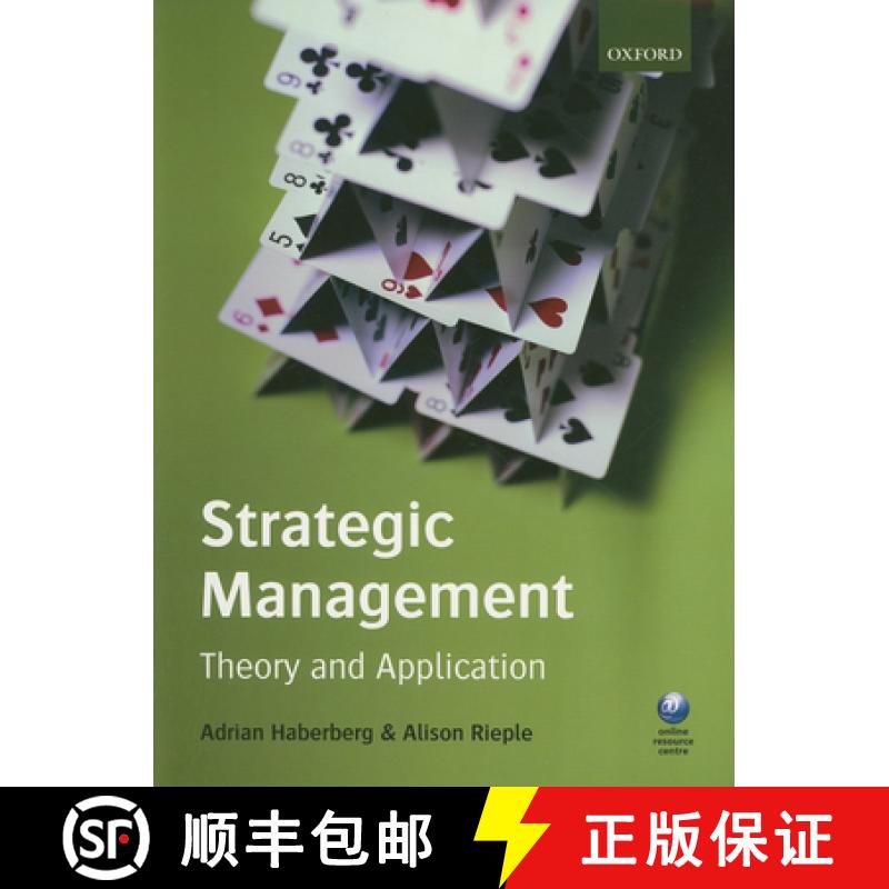【3-4周达】Strategic Management: Theory and Application [9780199216468]