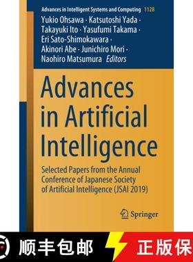 【3-4周达】Advances in Artificial Intelligence : Selected Papers from the Annual Conference of Japane... [9783030398774]