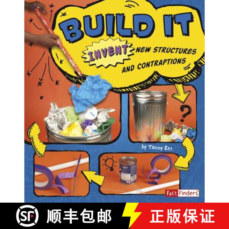 预订 Build It: Invent New Structures and Contraptions [9781429679817]