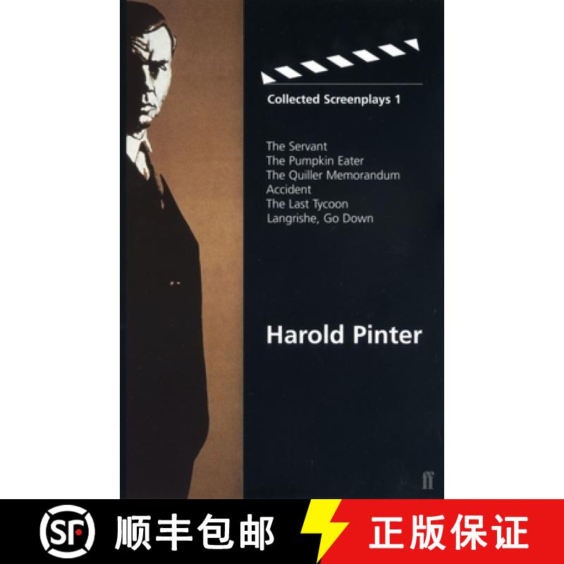 【3-4周达】Collected Screenplays 1: - Collected Screenplays 1 The Servant, Pumpkin Eater, Quiller Mem... [9780571203192]