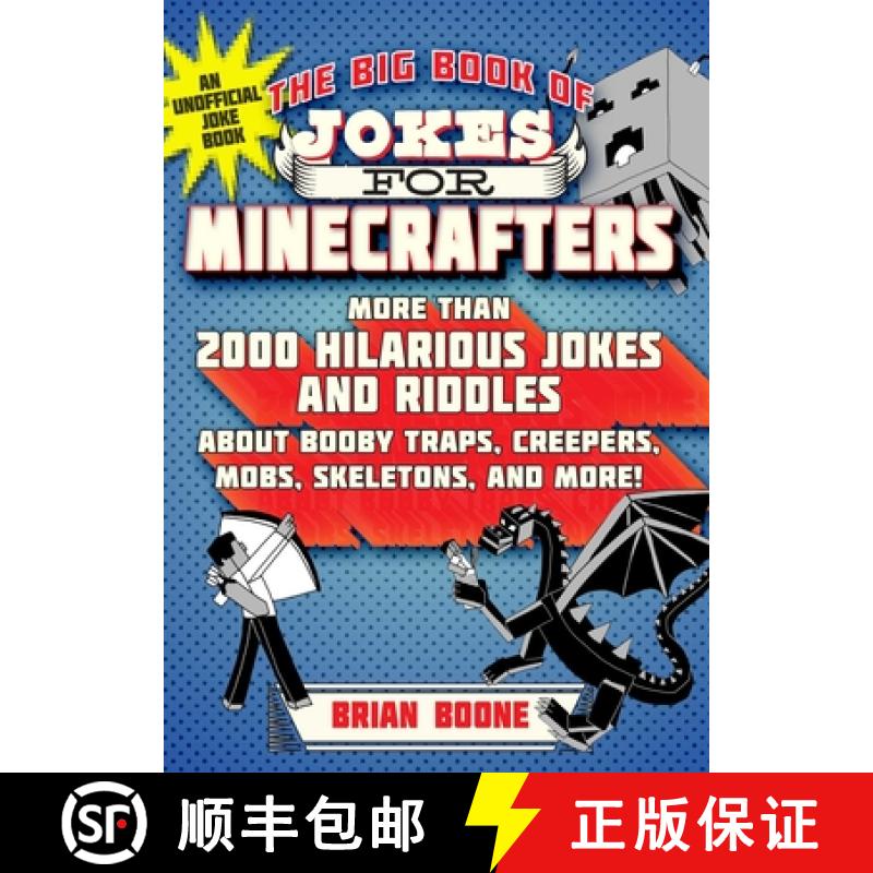 【3-4周达】The Big Book of Jokes for Minecrafters: More Than 2000 Hilarious Jokes and Riddles about B... [9781510747333]