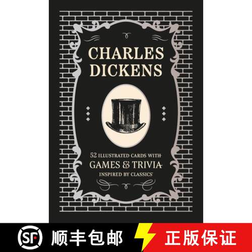 【3-4周达】Charles Dickens - A Card and Trivia Game : 52 illustrated cards with games and trivia insp... [9780753735527]