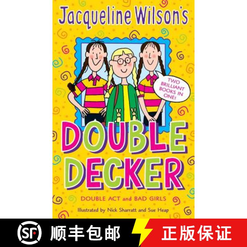 【3-4周达】Jacqueline Wilson Double Decker [9780440864141]