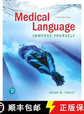 【3-4周达】Medical Language: Immerse Yourself [9780134988399]