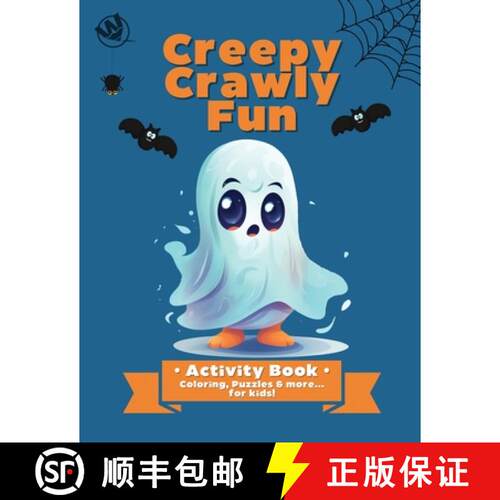 【3-4周达】Creepy Crawly Fun [9781998025633]