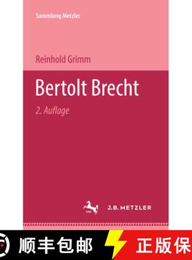 【3-4周达】Bertolt Brecht [9783476992703]