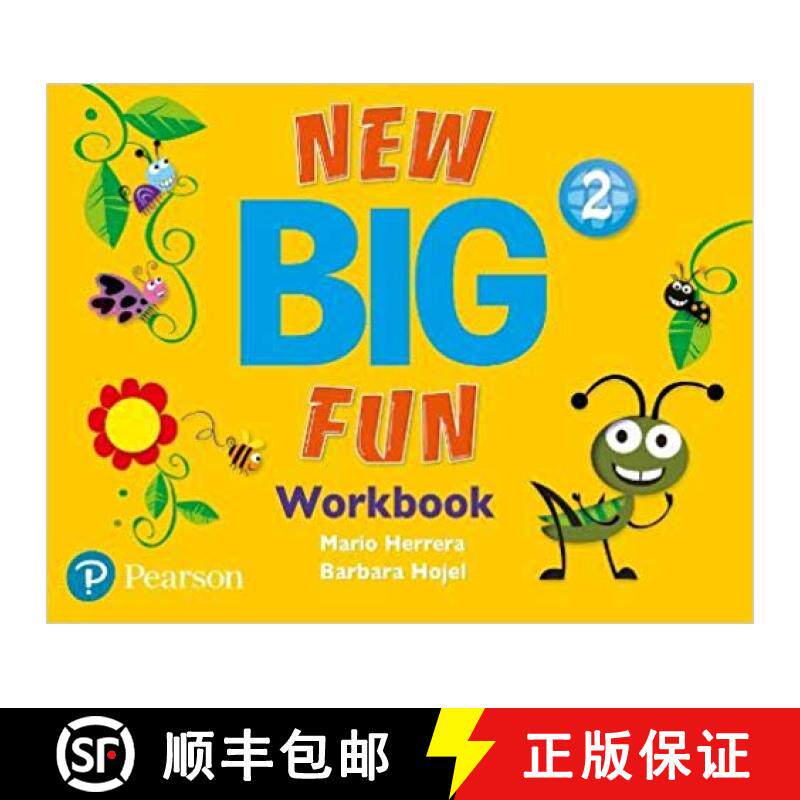 【3-4周达】New Big Fun - (AE) - 2nd Edition (2019) - Workbook - Level 2 [9781292265742]
