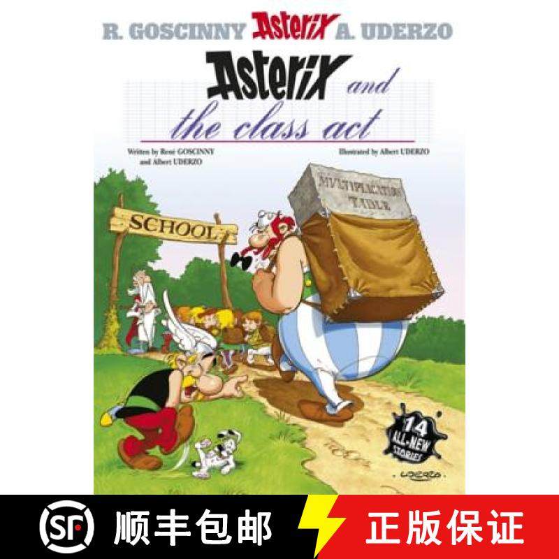 Asterix: Asterix and The Class Act: Album 32 [9780752860688]