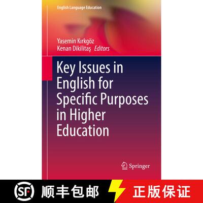 【3-4周达】精装 Key Issues in English for Specific Purposes in Higher Education (1st ed. 2018) [9783319702131]